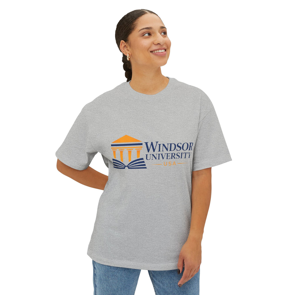 Windsor University Logo Tee — Classic Campus College T-Shirt