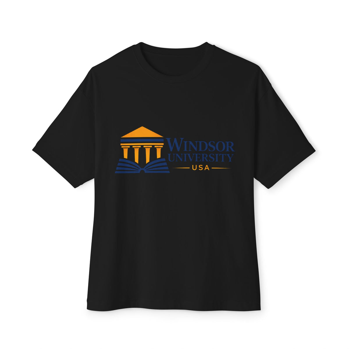 Windsor University Logo Tee — Classic Campus College T-Shirt