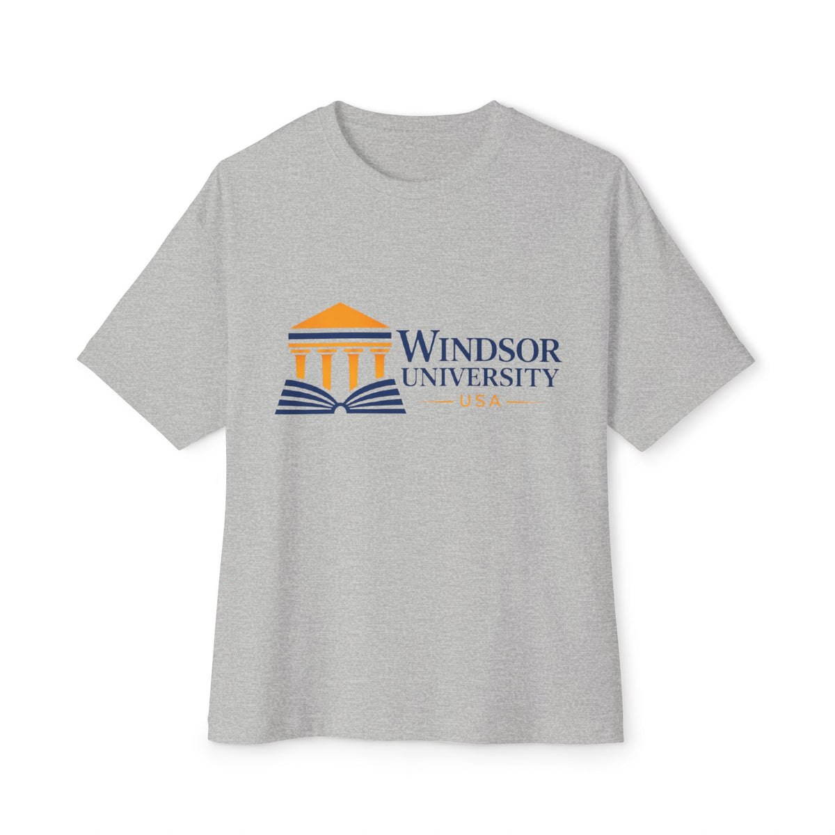 Windsor University Logo Tee — Classic Campus College T-Shirt