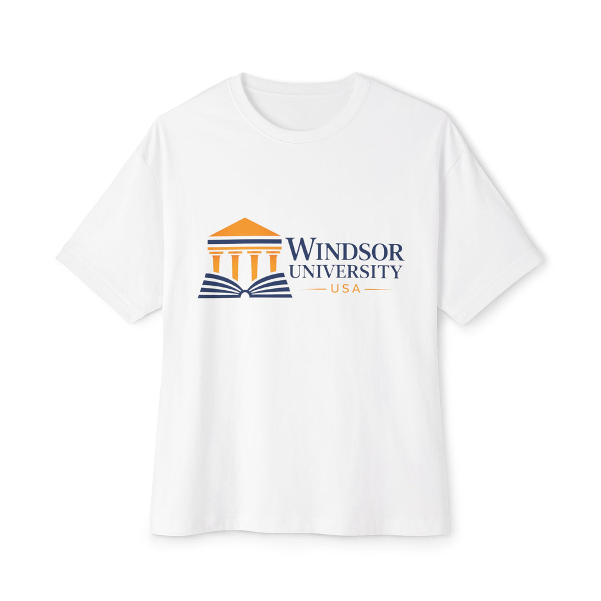 Windsor University Logo Tee — Classic Campus College T-Shirt