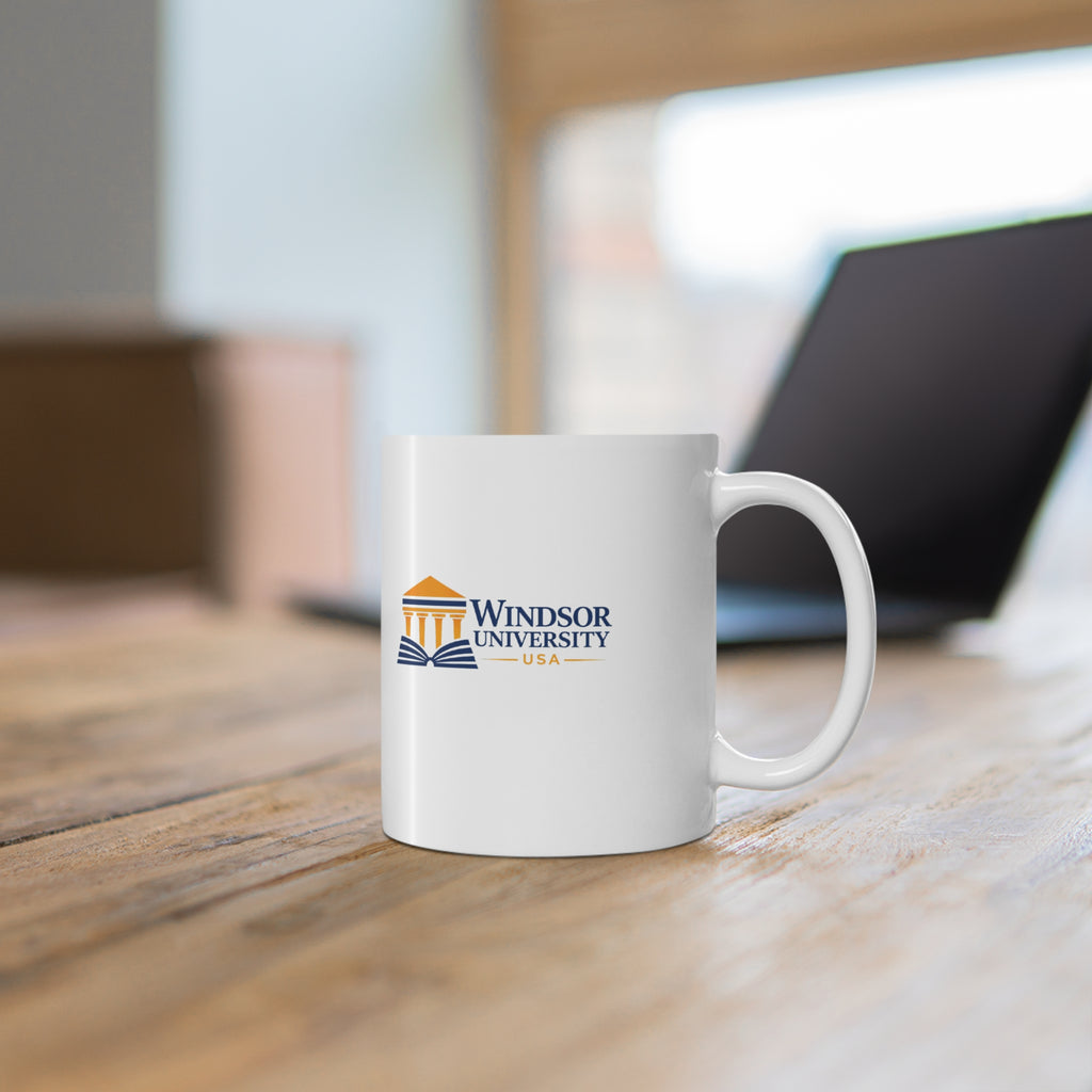 Coffee Mug - Tiny Retro Sunset Illustration