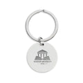 Custom Engraved Round Keychain