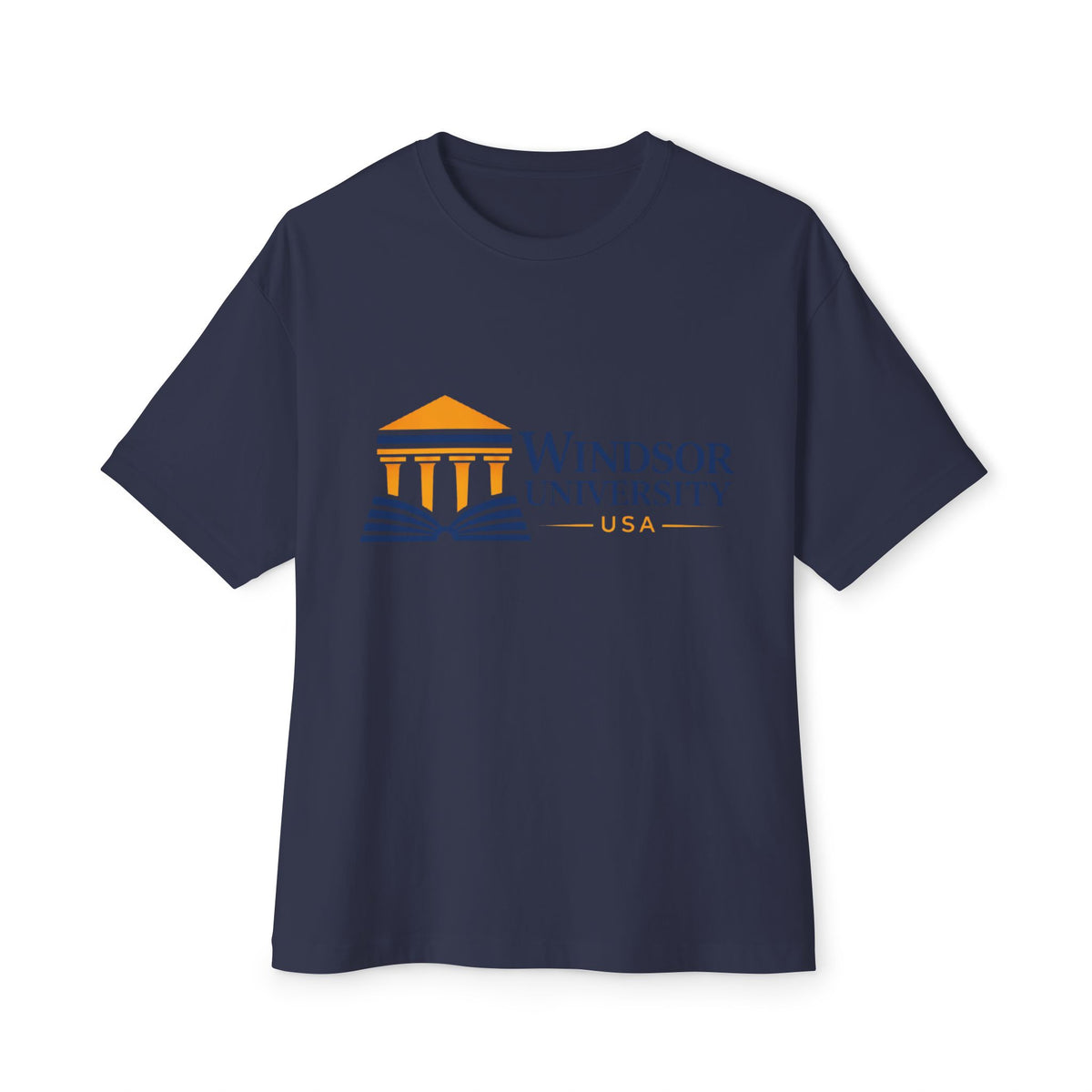 Windsor University Logo Tee — Classic Campus College T-Shirt