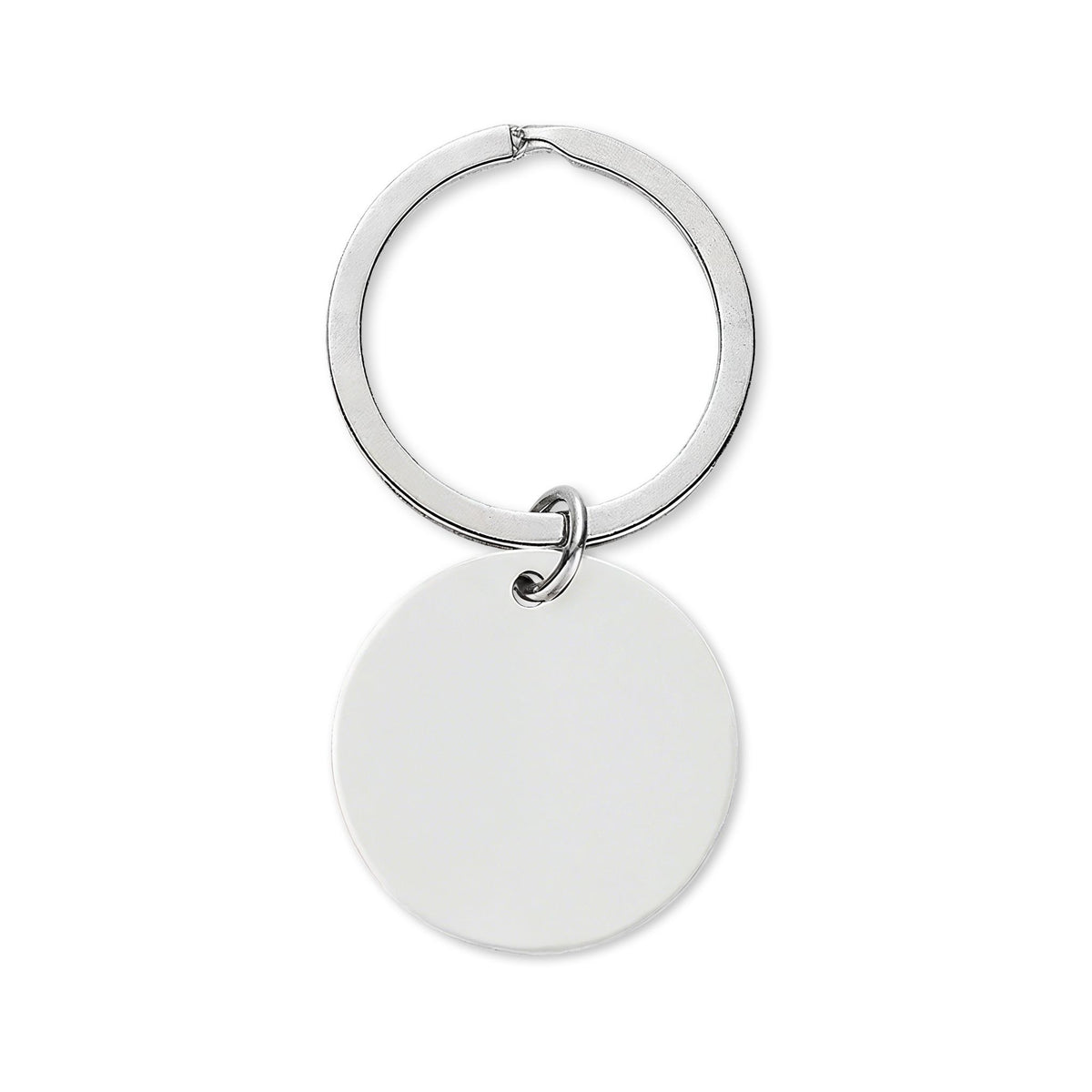 Custom Engraved Round Keychain