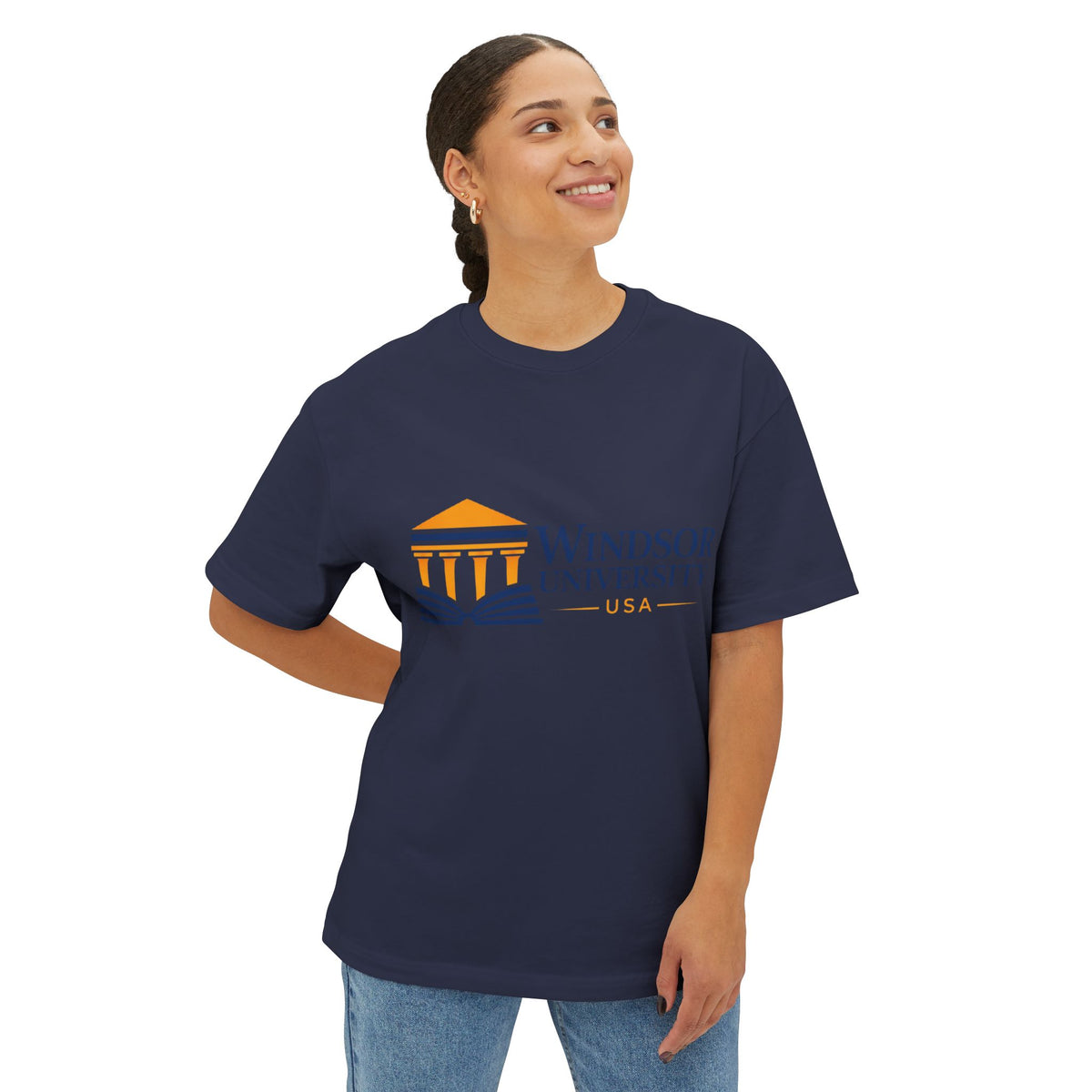 Windsor University Logo Tee — Classic Campus College T-Shirt