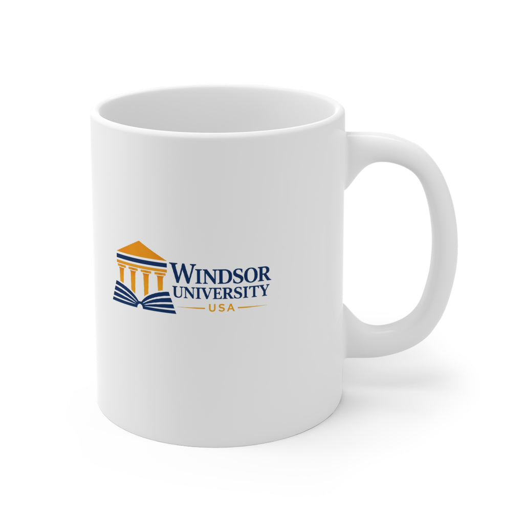 Coffee Mug - Tiny Retro Sunset Illustration